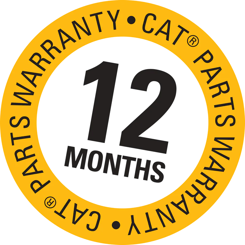 cat 12 month parts warranty